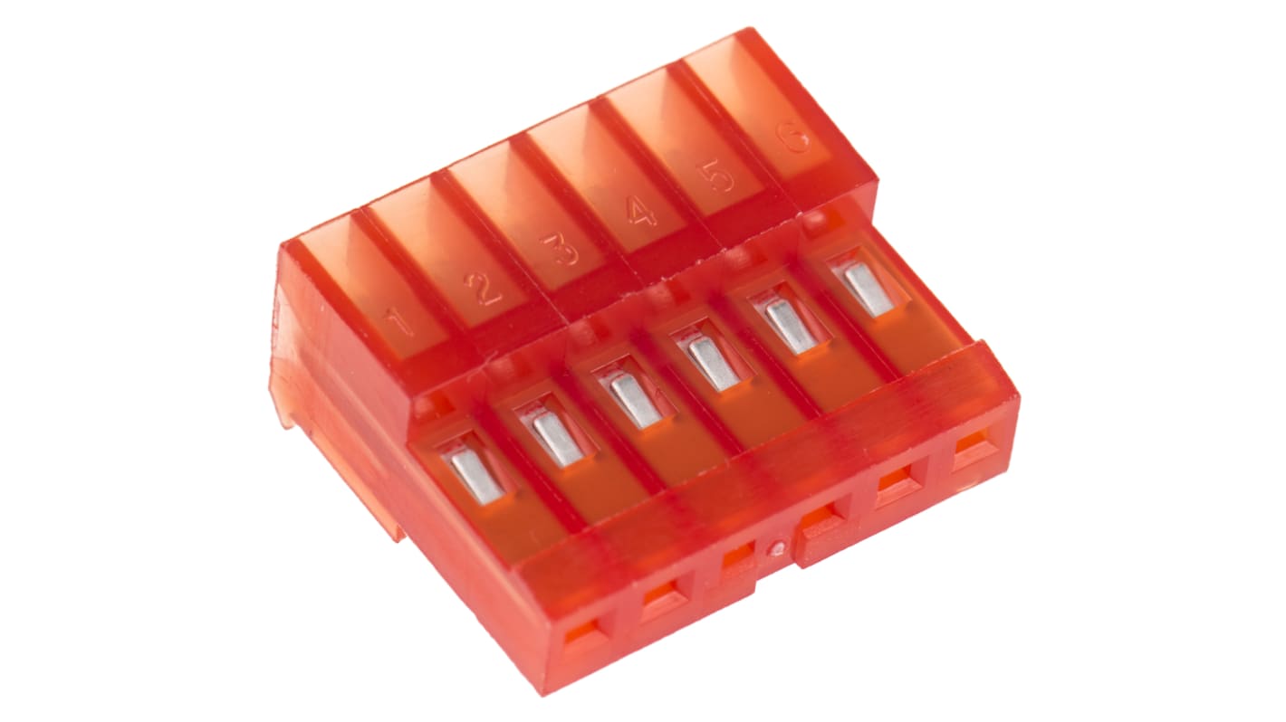 36404406 TE Connectivity 6Way IDC Connector Socket for Cable Mount