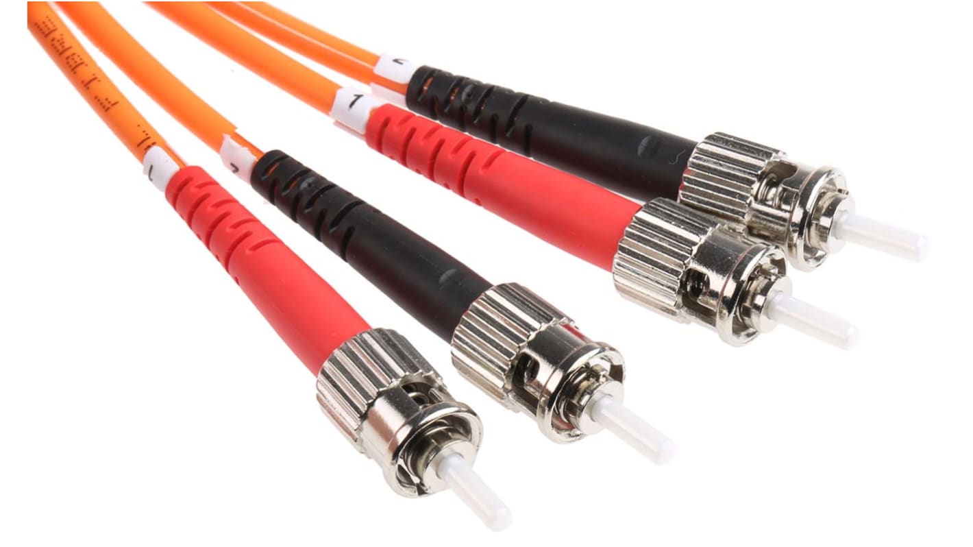 RS PRO LWL-Kabel 5m Multi Mode Orange ST ST 50/125μm