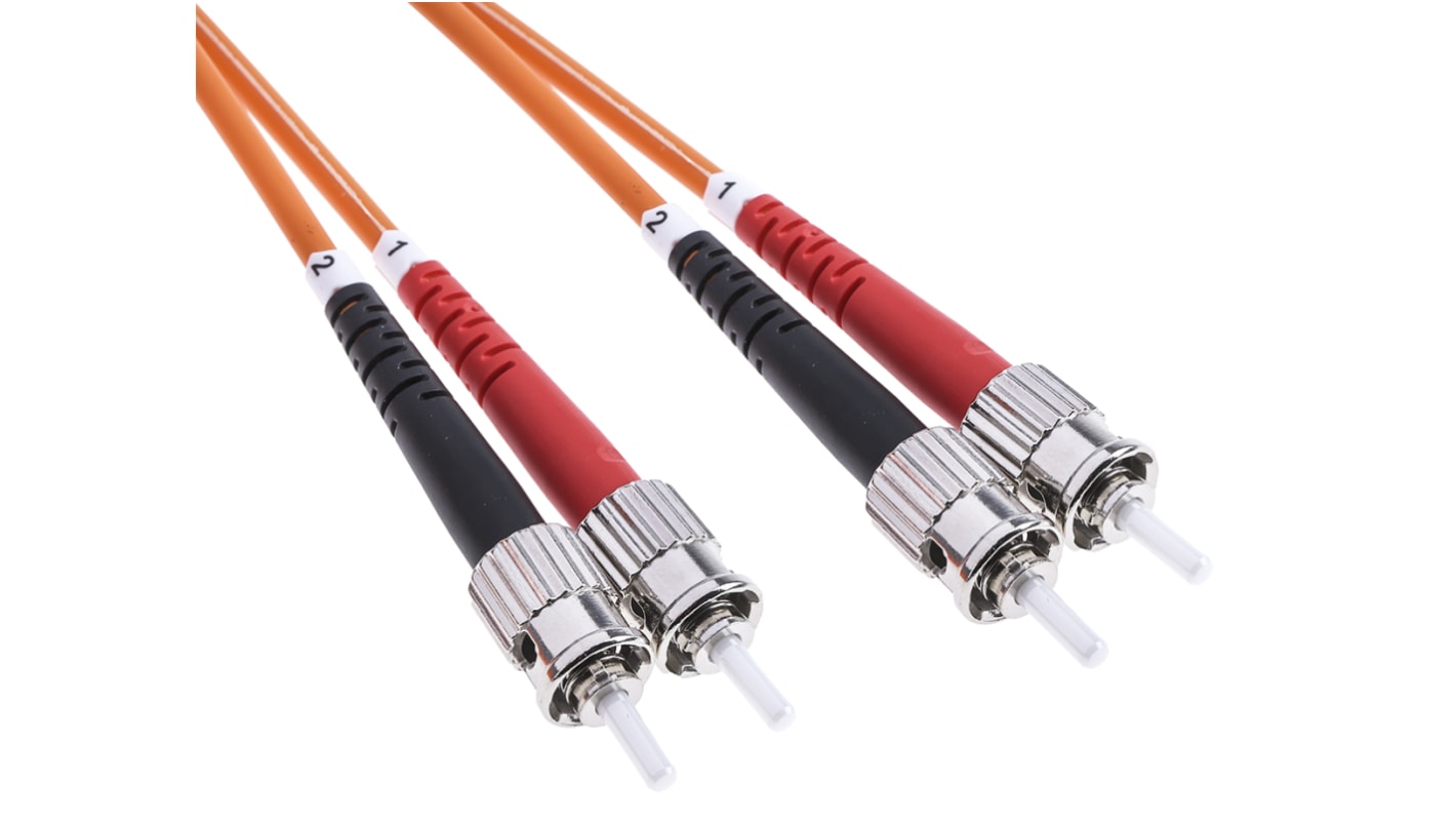 RS PRO LWL-Kabel 10m Multi Mode Orange ST ST 50/125μm