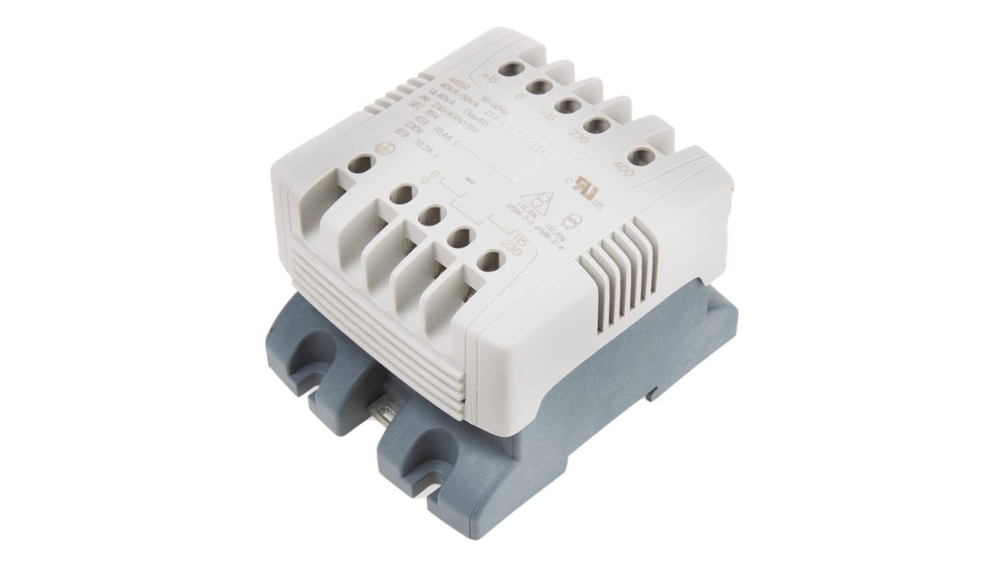 Transformador de carril DIN Legrand, 115 → 230V, 40VA