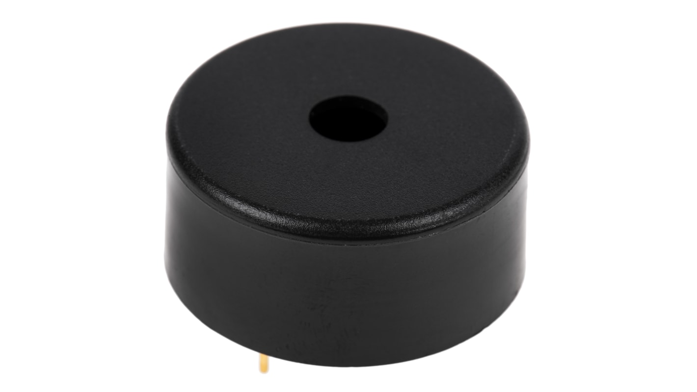 RS PRO Piezo Buzzer Dauerton, 93dB, Durchsteckmontage→30V ac, Extern, ø 30mm, 30 (Dia.) x 13.5mm