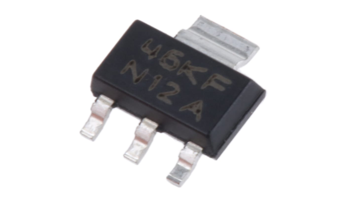 Texas Instruments 電圧レギュレータ 低ドロップアウト電圧 1.8 V, 3+Tab-Pin, LM1117MP-1.8/NOPB