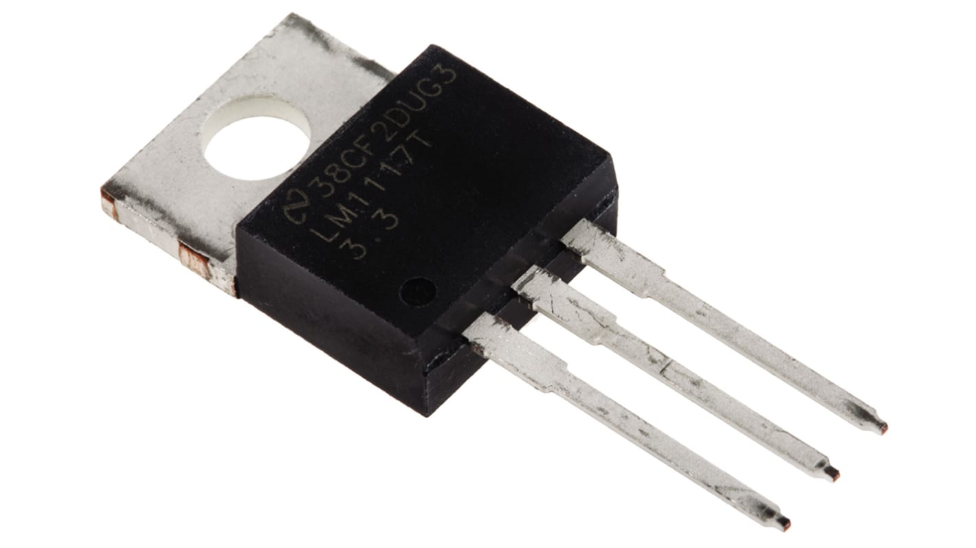 Texas Instruments LM1117T-3.3/NOPB, 1 Low Dropout Voltage, Voltage Regulator 800mA, 3.3 V 3-Pin, TO-220