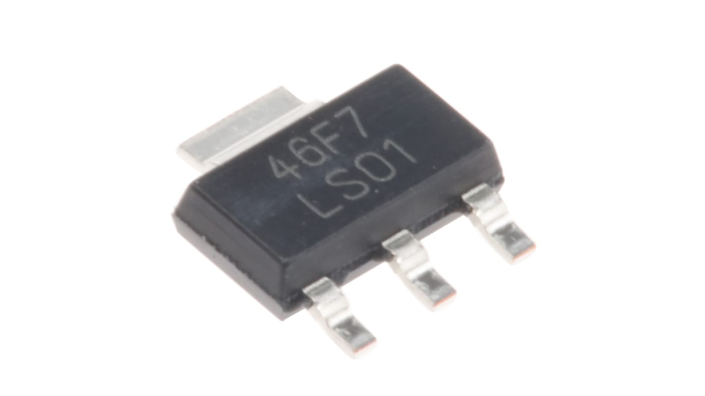 Regulador de tensión LMS8117AMP-3.3/NOPB, 1A SOT-223, 3+Tab pines