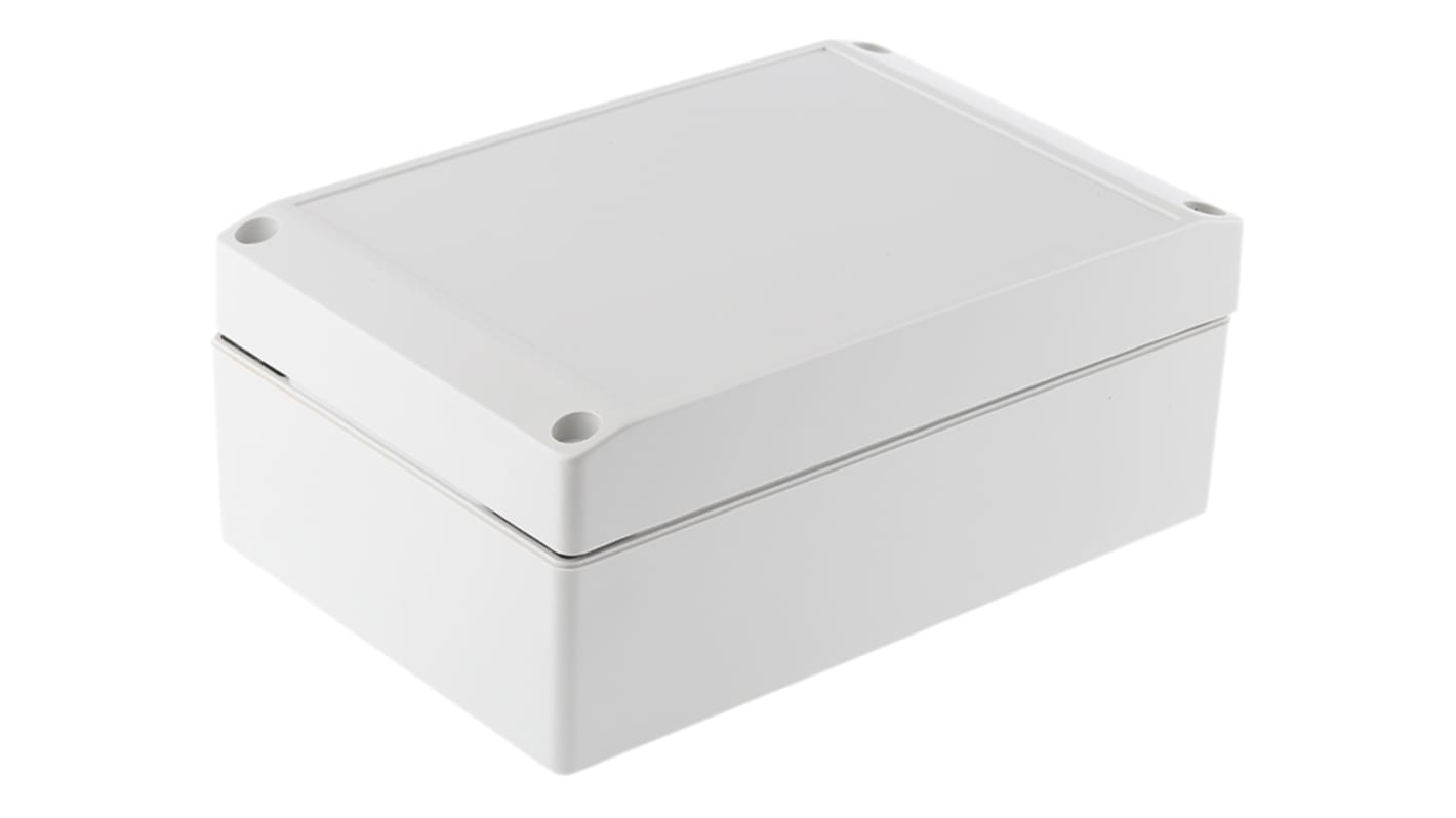 ROLEC Technobox Series Grey ABS Enclosure, IP66, Grey Lid, 151 x 101 x 60mm