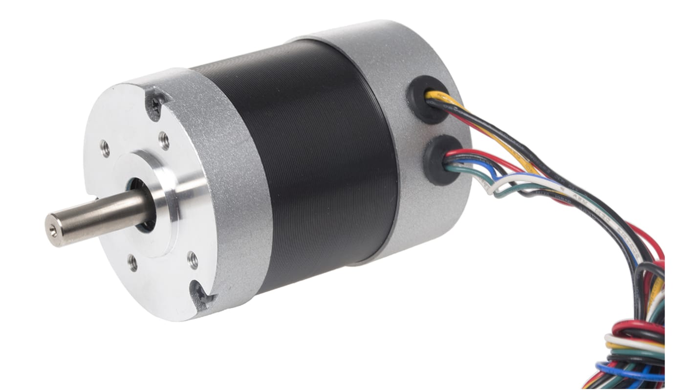 Motor DC RS PRO, 36 V dc, 4000 rpm, par máx. 0.68 Nm, Ø de eje 8mm