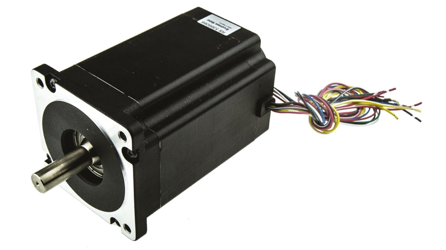 RS PRO, Bürstenloser Gleichstrommotor bis 2,1 Nm, 48 Vdc, Wellen-Ø 12.7mm, 86mm x 125mm