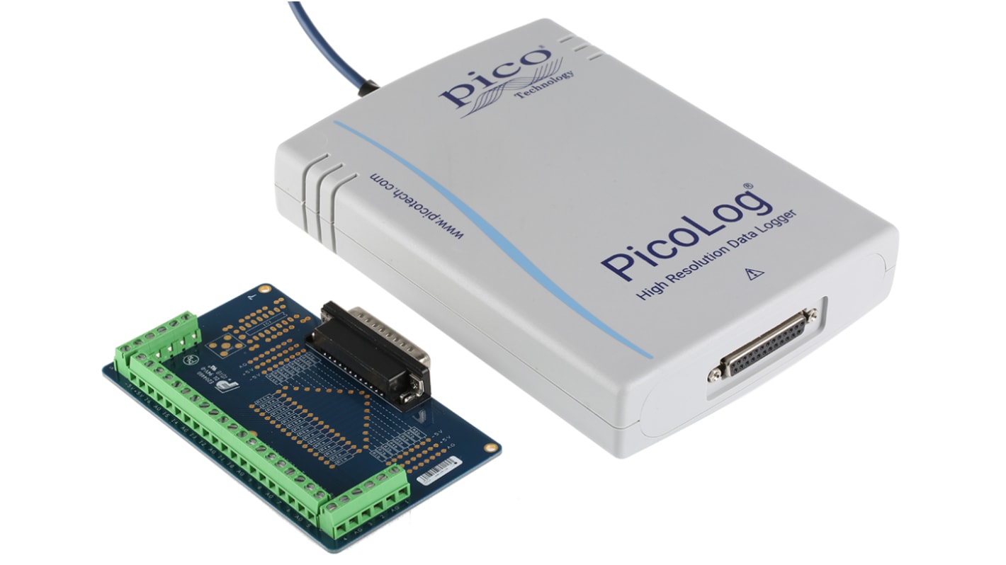 Pico Technology 4, 8-Kanal Spannung Datenlogger, ±2500mV, 0°C → +45°C