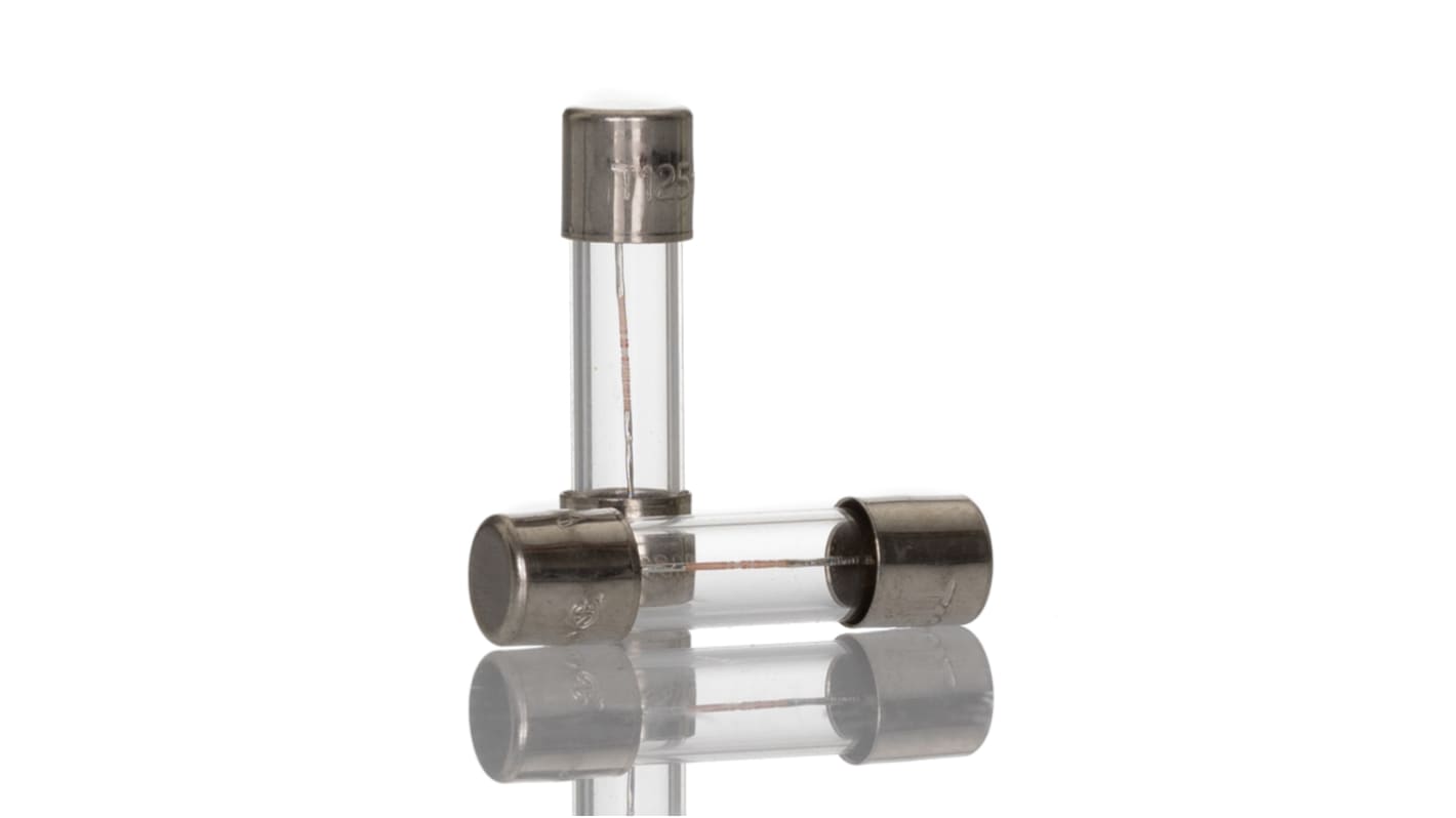 Pack De 10 Fusibles Verre 125mA 250V Rapide 20x5mm - Pour Électronique Et Appareils