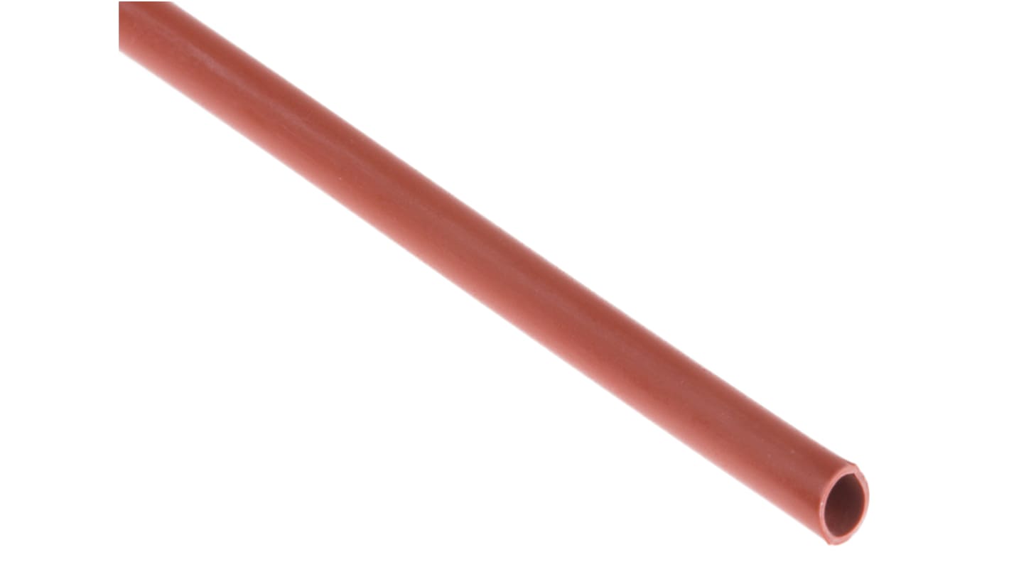 RS PRO Halogen Free Heat Shrink Tubing, Brown 2.4mm Sleeve Dia. x 1.2m Length 2:1 Ratio