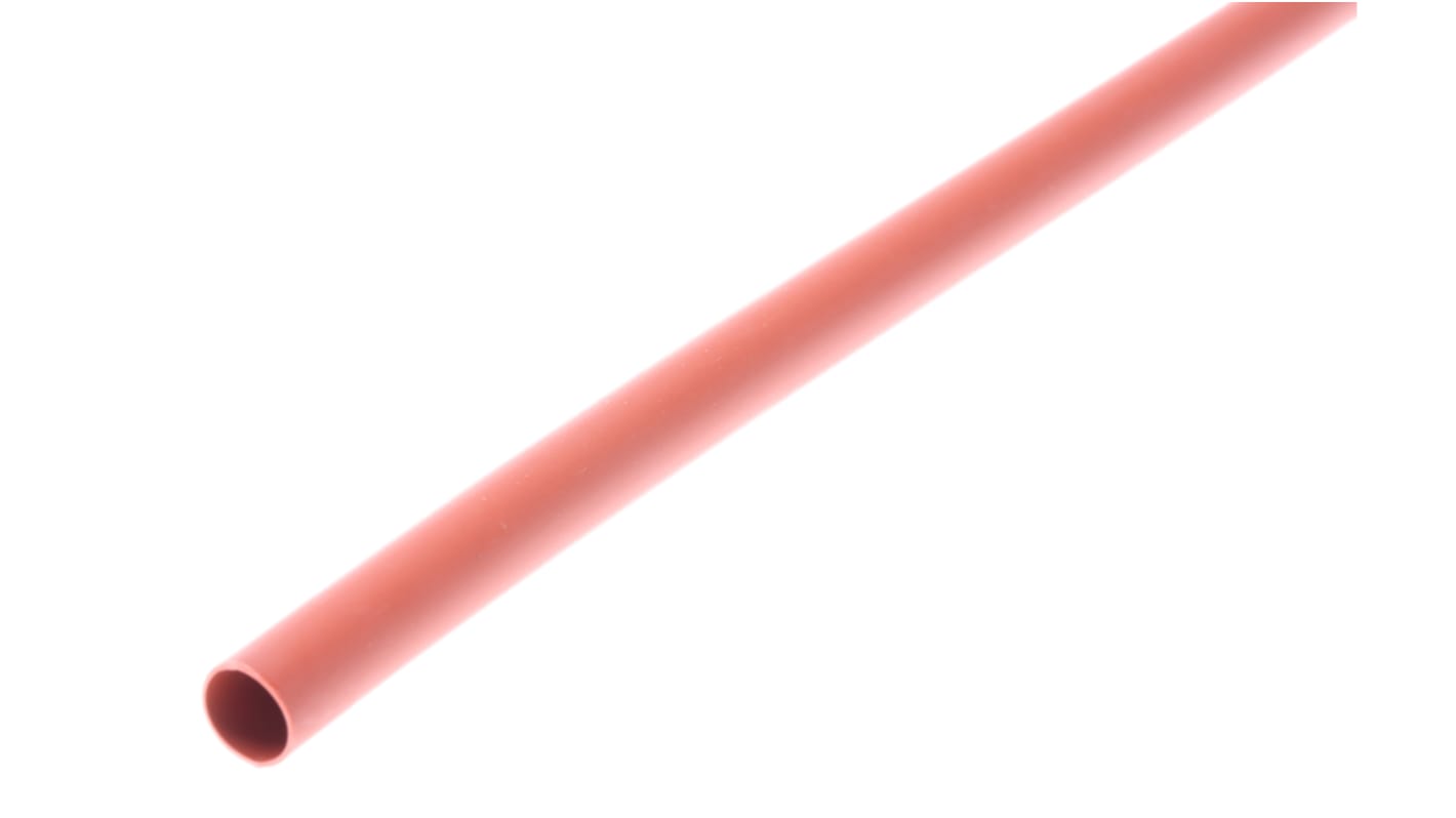Tubo termorretráctil RS PRO de Poliolefina Marrón, contracción 2:1, Ø 4.8mm, long. 1.2m