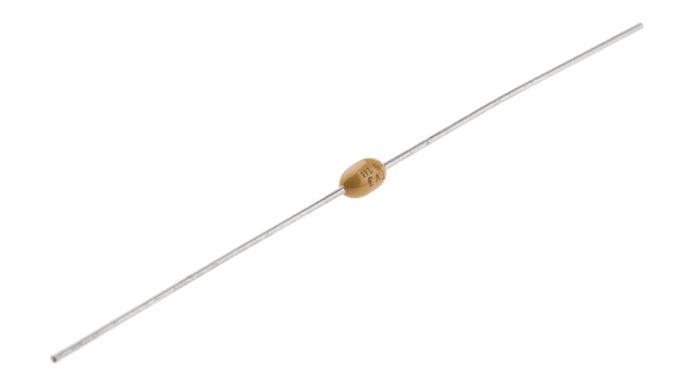 KEMET 10nF Multilayer Ceramic Capacitor MLCC, 100V dc V, ±10% , Axial