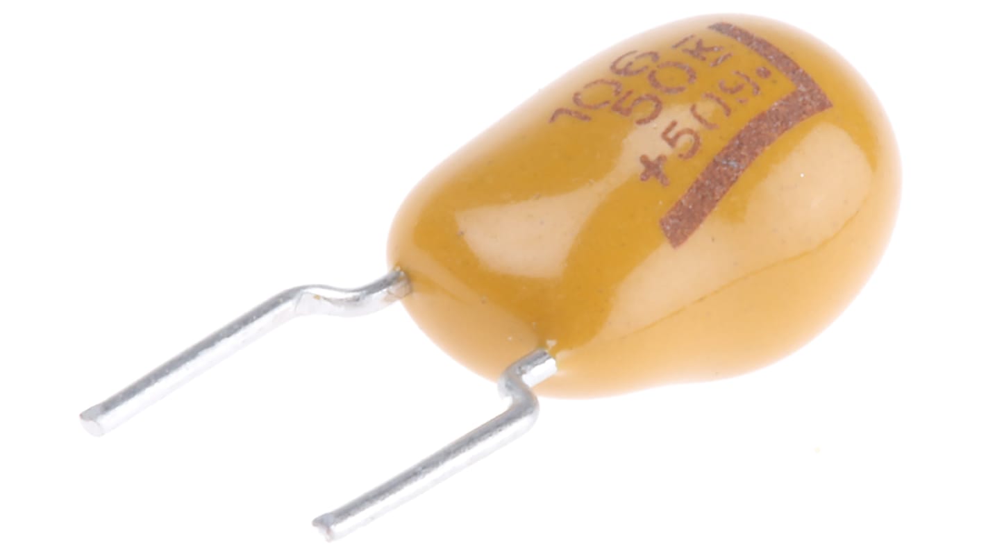 KEMET 10μF MnO2 Tantalum Capacitor 50V dc, T356 Series