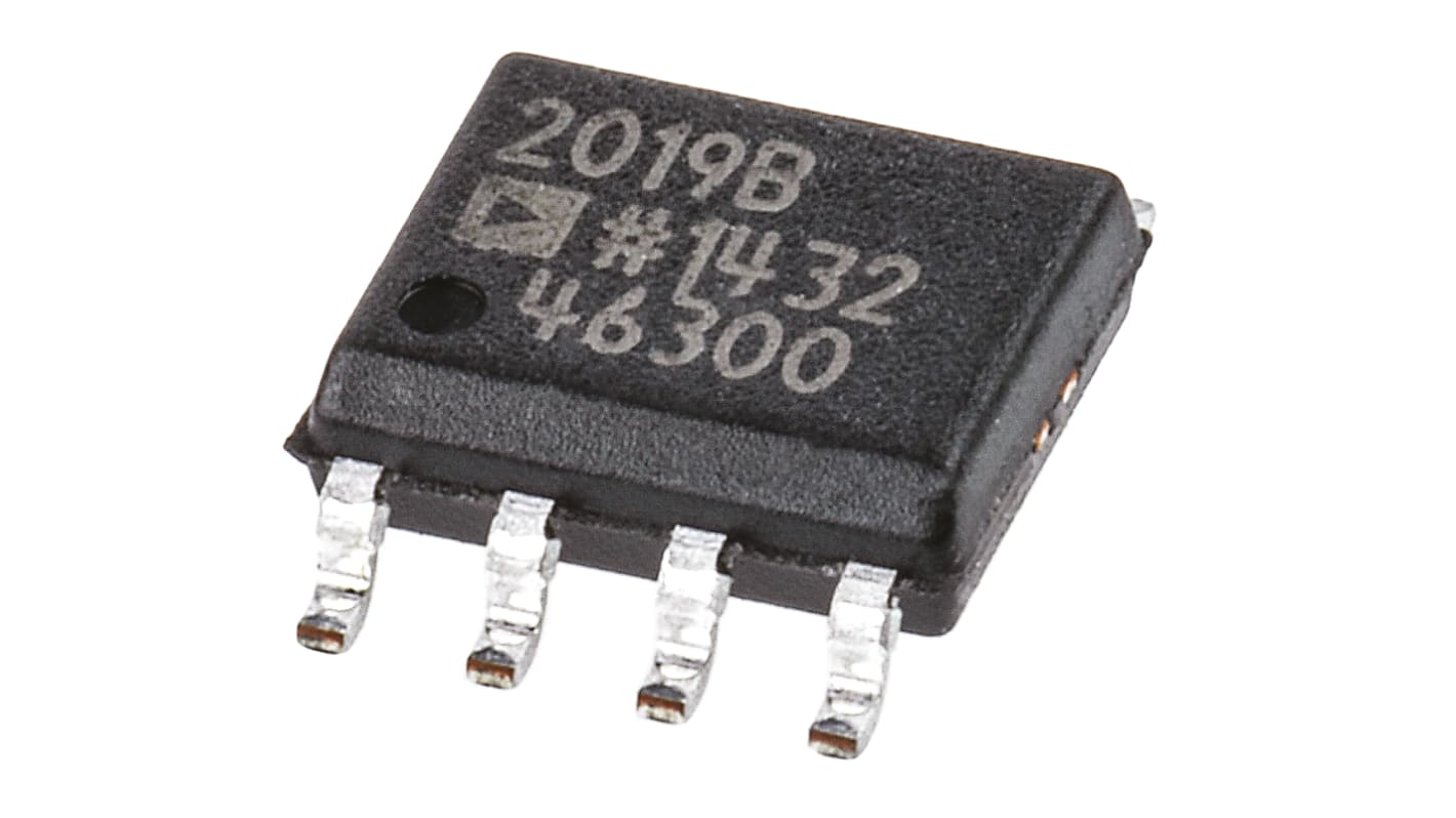 Analog Devices A-B osztály SSM2019BRNZ Audio Hangerősítő Mono 74dB, +85 °C, 8-tüskés SOIC