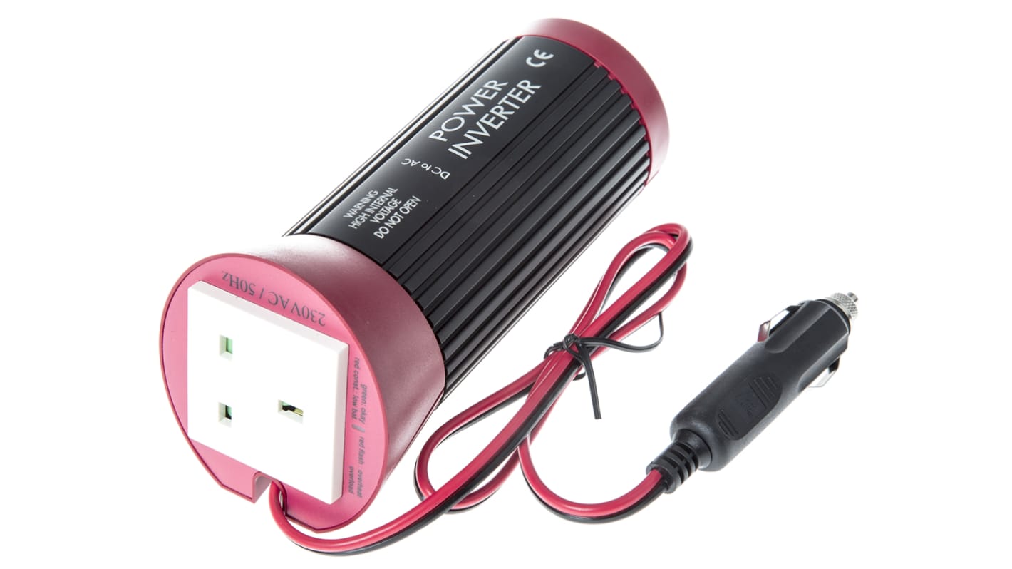 Feszültségátalakító 100W, 12V dc / 230V ac