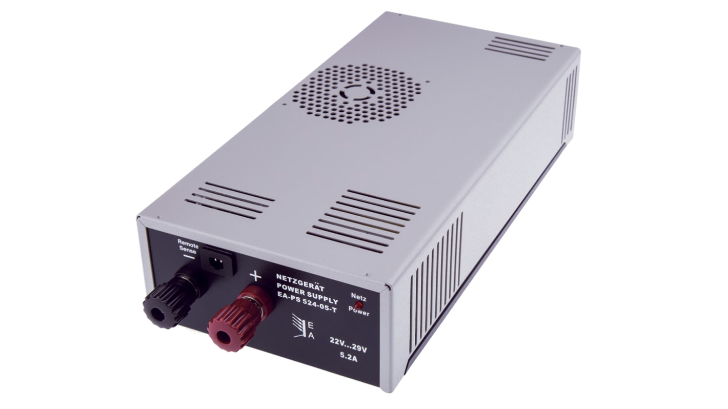 EA Elektro-Automatik EA-PS 500 Steckernetzteil 150W, 135 → 370 V dc, 90 → 264V ac, 22 → 29V dc /