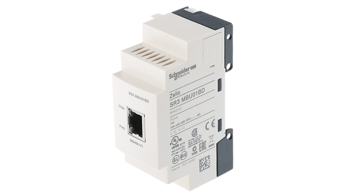 PLC – I/O modul, řada: SR3, 107,6 x 35,5 x 59,5 mm 4 vstupů, výstup: Relé 24 V DC Schneider Electric