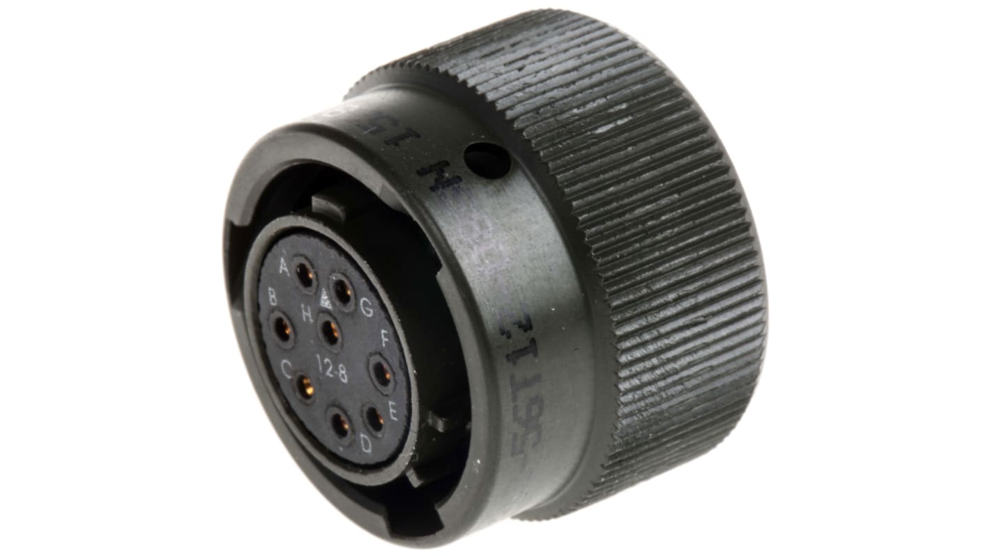 62GB56T1208SN Amphenol Limited, 62GB 8 Way Cable Mount MIL Spec