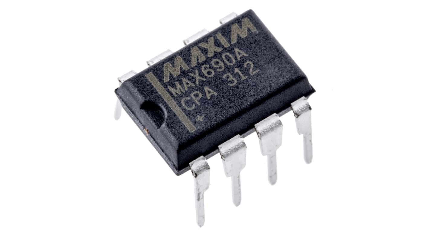 MAX690ACPA+ Supervisore tensione, 8-Pin, PDIP