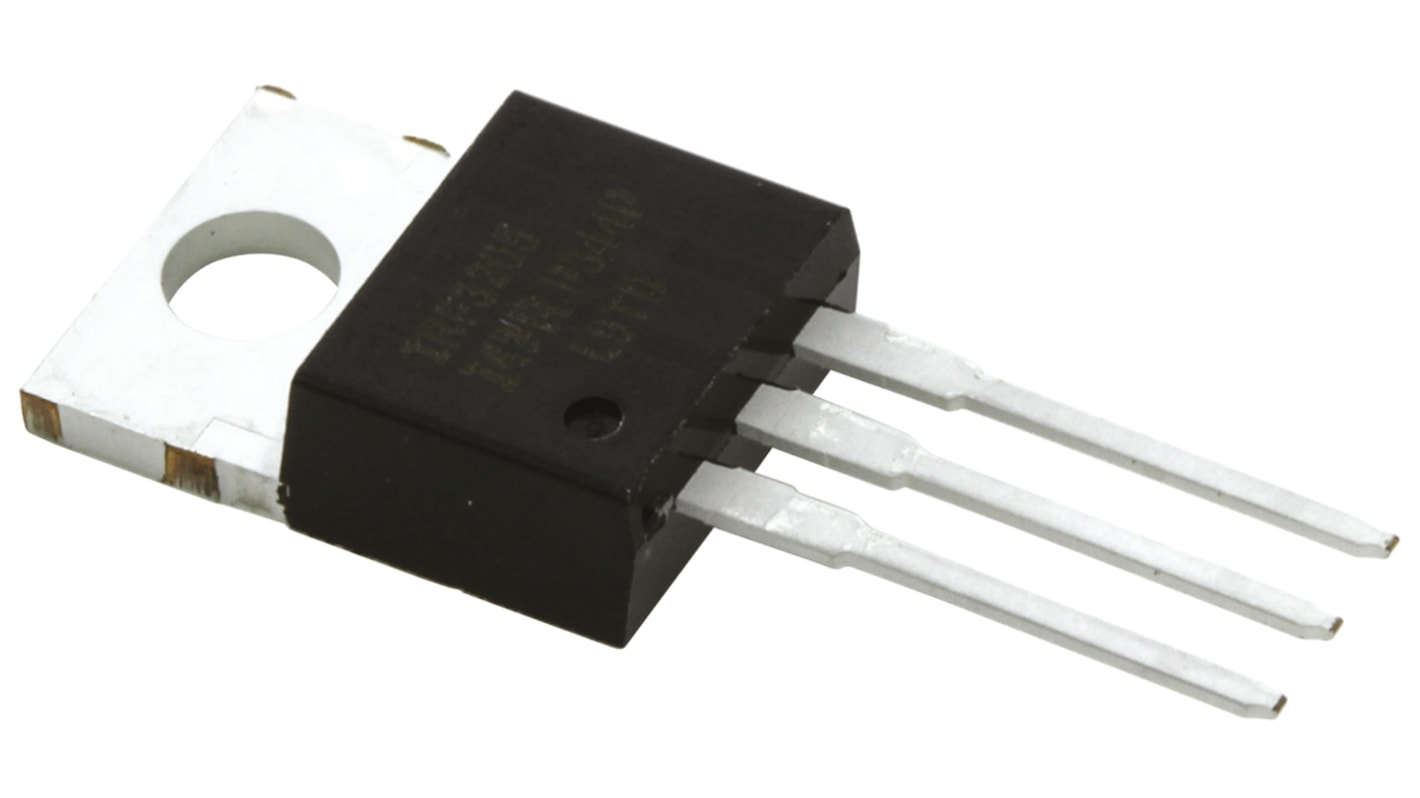 N-Channel MOSFET, 110 A, 55 V, 3-Pin TO-220AB Infineon IRF3205PBF