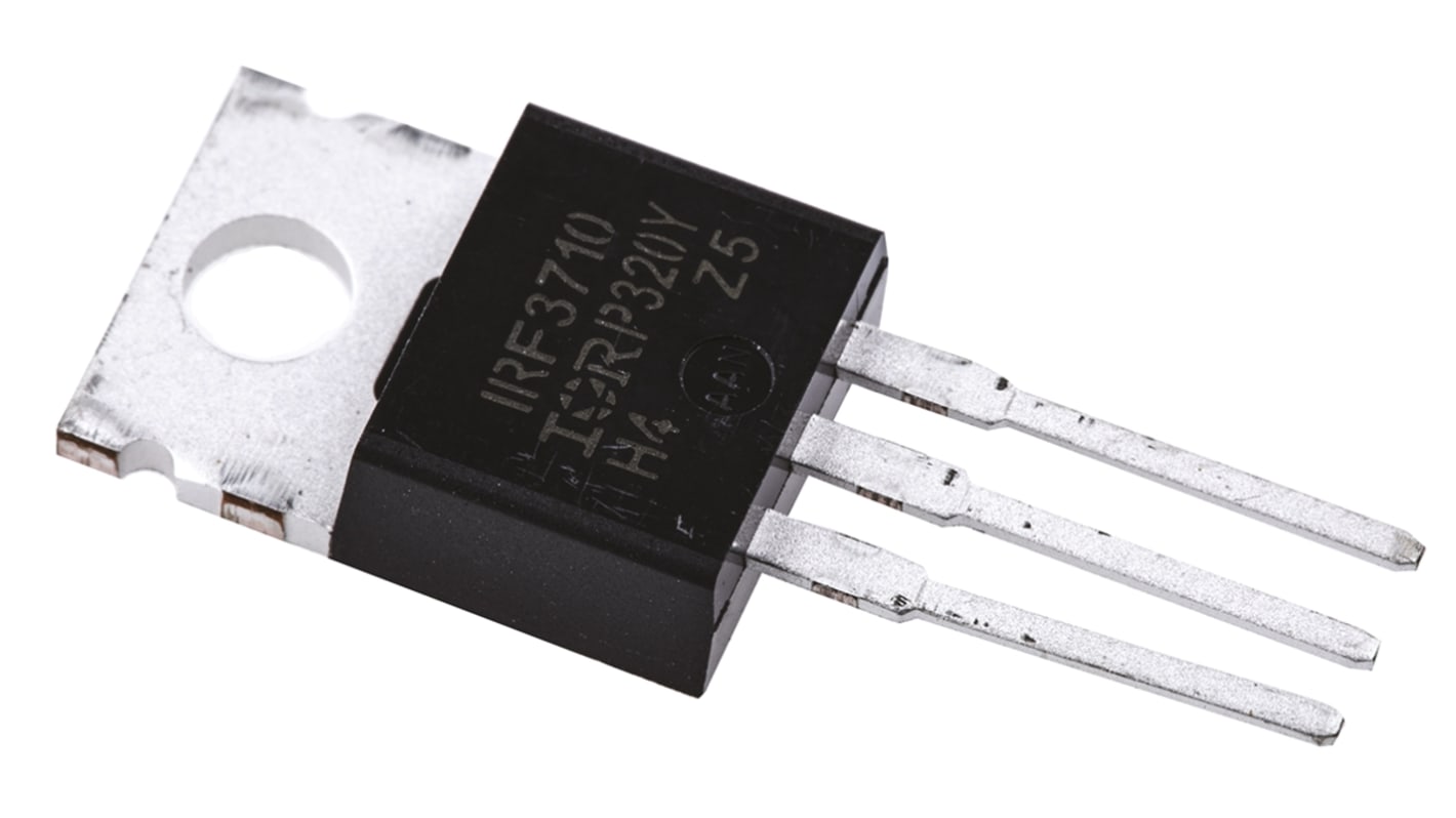 MOSFET Infineon canal N, TO-220AB 57 A 100 V, 3 broches