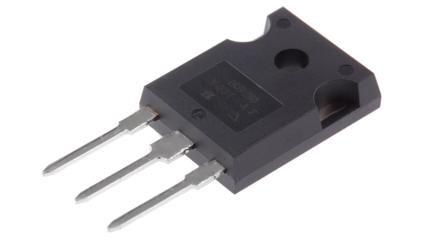 N-Channel MOSFET, 46 A, 200 V, 3-Pin TO-247AC Vishay IRFP260PBF