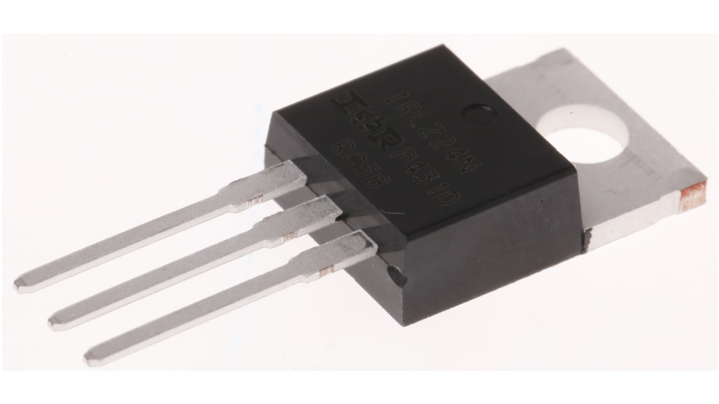 Infineon HEXFET IRLZ24NPBF N-Kanal, THT MOSFET 55 V / 18 A 45 W, 3-Pin TO-220AB