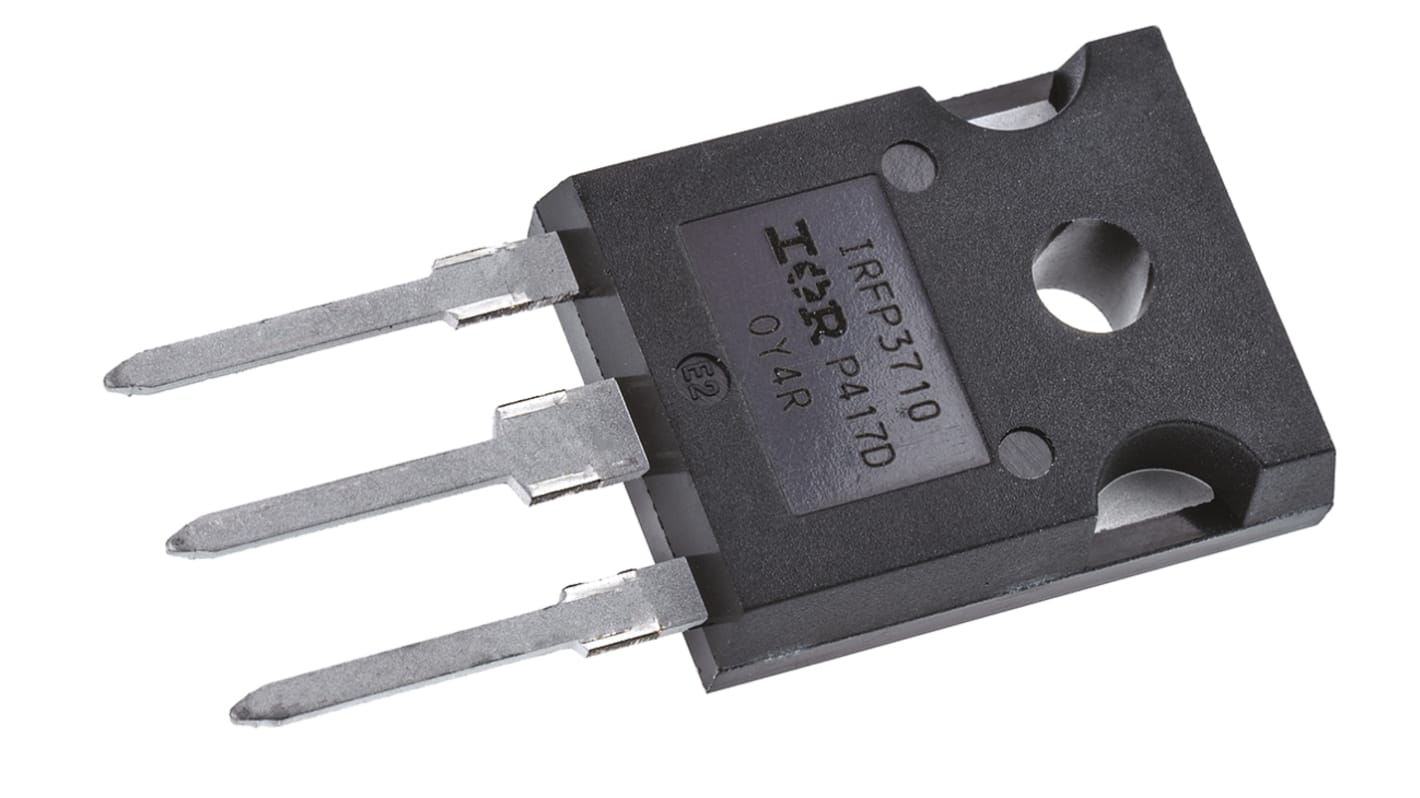 MOSFET Infineon canal N, TO-247AC 57 A 100 V, 3 broches