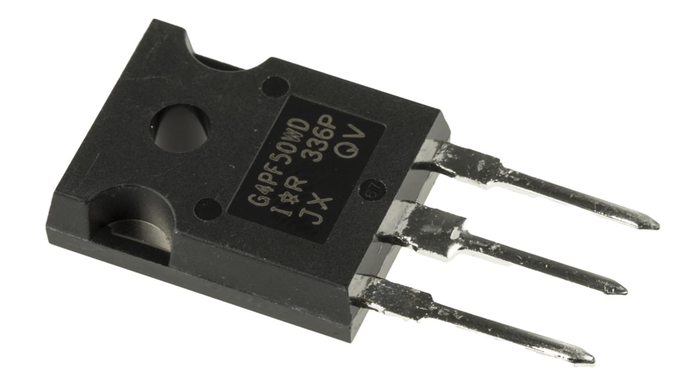 Infineon Nチャンネル IGBT 900 V 51 A, 3-Pin TO-247AC シングル