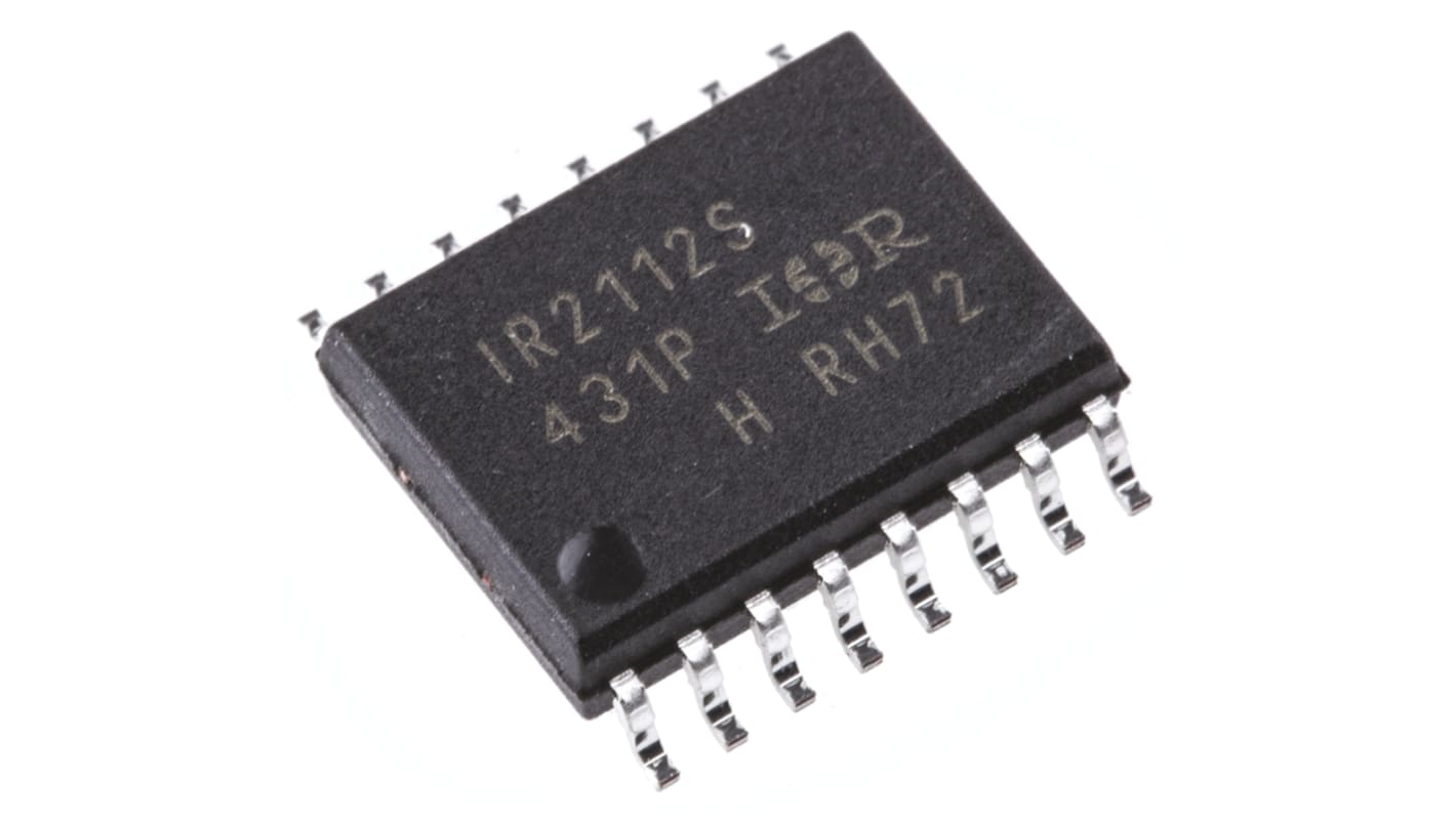 Driver de MOSFET 0.5 A 20V, 16 broches, SOIC W