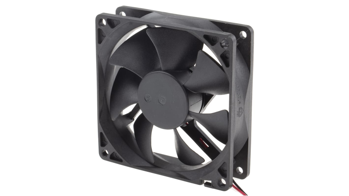 RS PRO axiális ventilátor, 24 V DC, 92.5 x 92.5 x 25mm, 74.8m³/h, 2400rpm