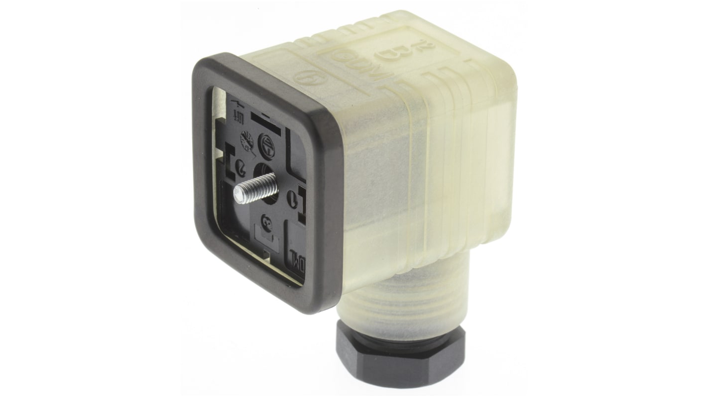 934426002 GDML 2016 LED 230 VR YE schwarz Hirschmann GDML 2P+E DIN