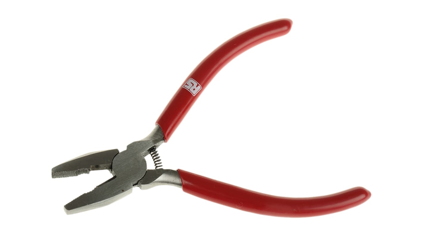 RS PRO Combination Pliers, 125 mm Overall, Straight Tip