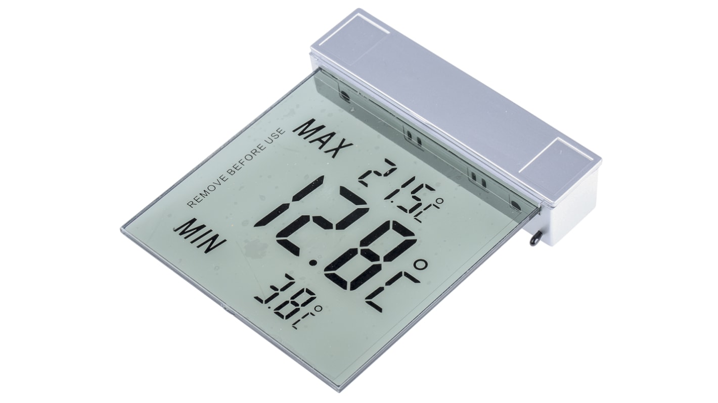 TFA Dostmann 301.025 Window Digital Thermometer for Multipurpose Use, 1 Input(s), +70°C Max