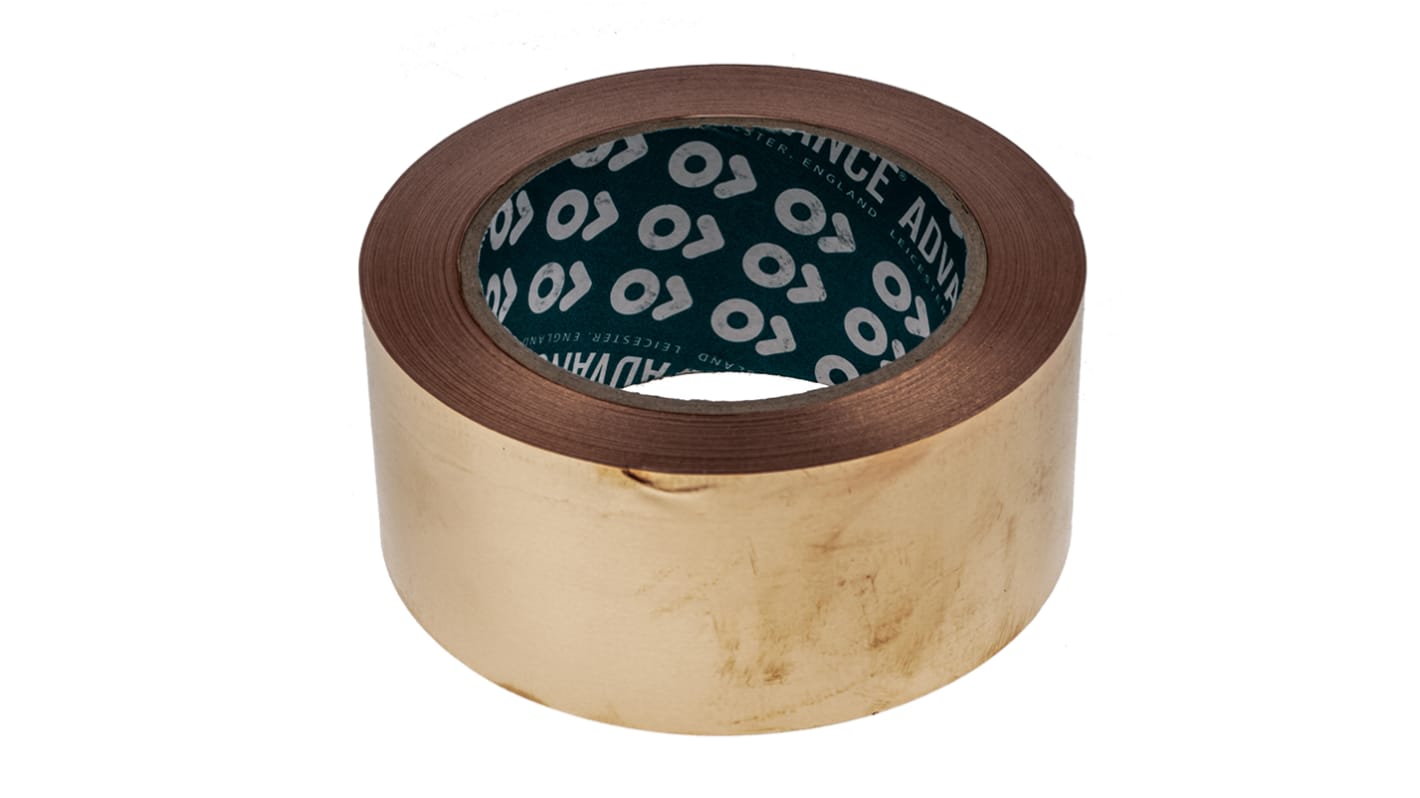 Advance Tapes AT525 NonConductive Metallic Tape, 50mm x 33m RS