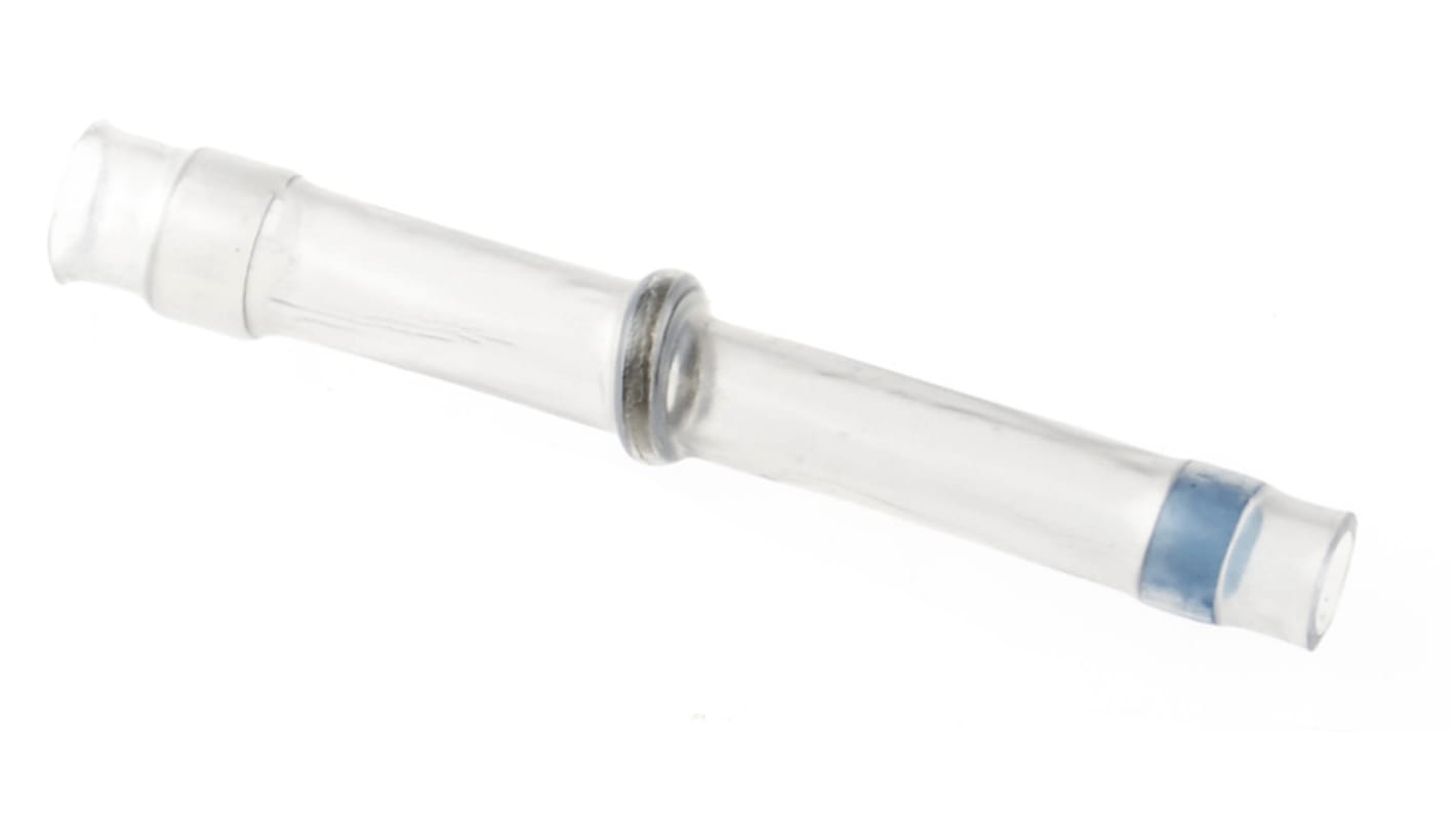 TE Connectivity Loddemanchet, Transparent Polyolefin, ledningsdiameter: 0.4 → 1.7mm, L: 26mm