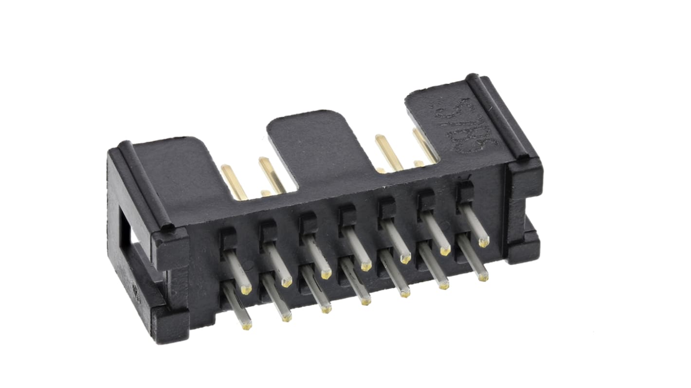 Konektor PCB, řada: 2500, Deska-Deska, Vodič-Deska, počet kontaktů: 14, počet řad: 2, rozteč: 2.54mm izolace pájením,