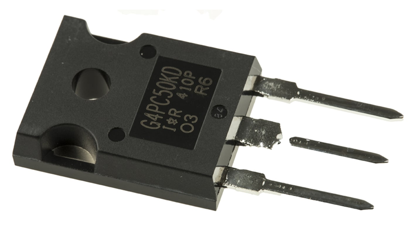 Infineon IRG4PC50KDPBF IGBT, 52 A 600 V, 3-Pin TO-247AC, Through Hole