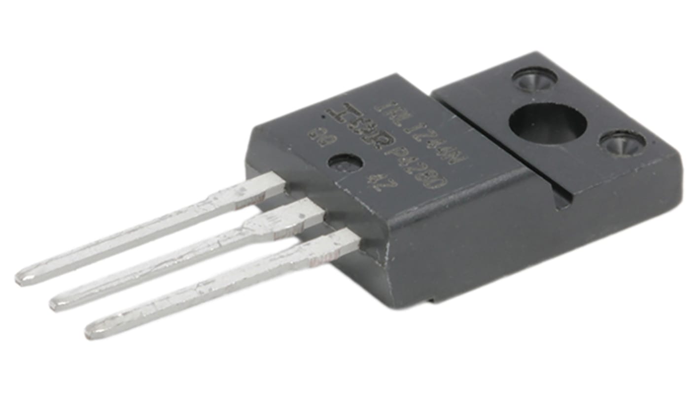 N-Channel MOSFET, 30 A, 55 V, 3-Pin TO-220 Infineon IRLIZ44NPBF