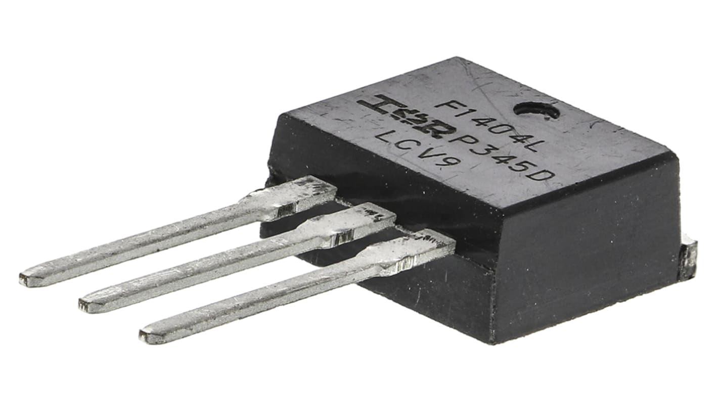 MOSFET Infineon IRF1404LPBF, VDSS 40 V, ID 162 A, I2PAK (TO-262) de 3 pines, , config. Simple