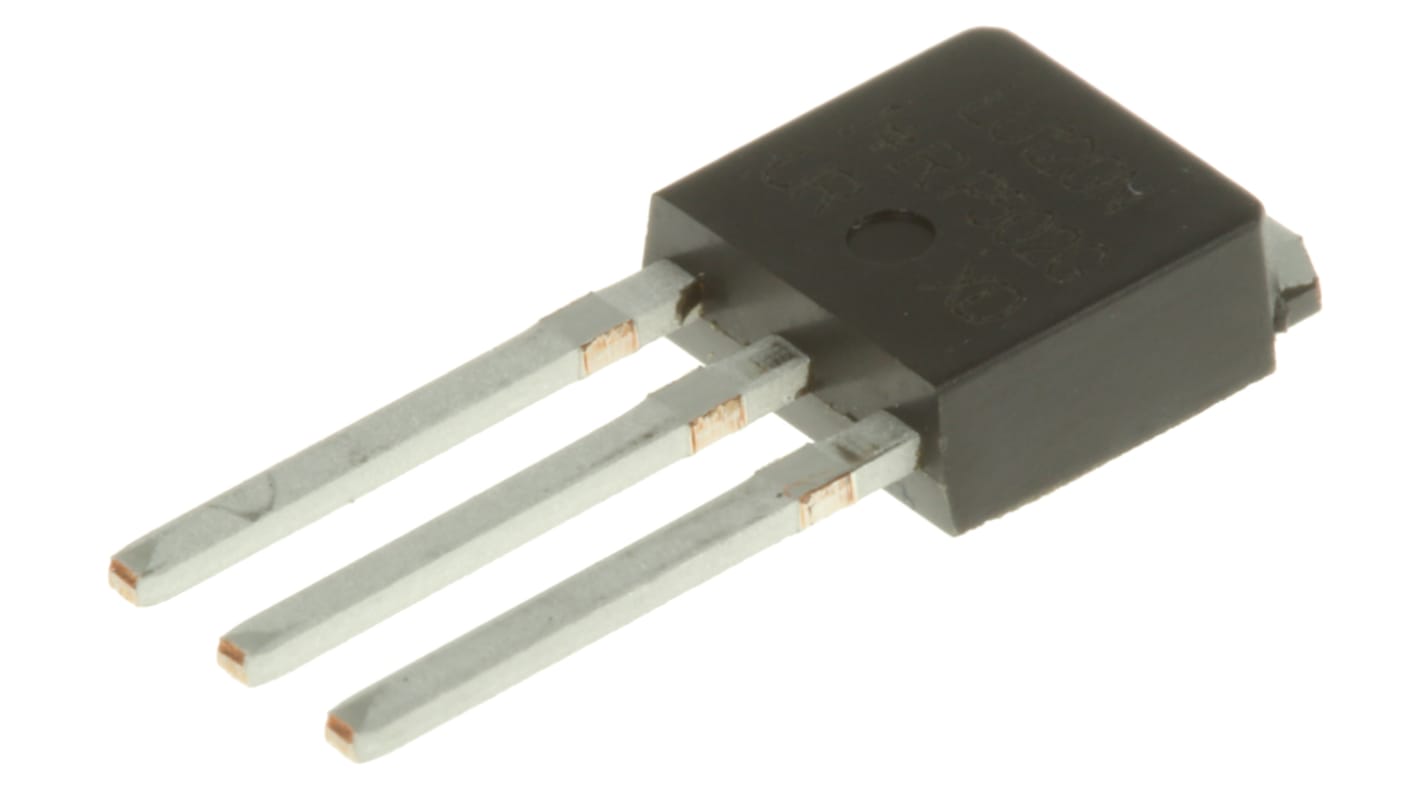 Infineon Nチャンネル MOSFET100 V 10 A スルーホール パッケージIPAK (TO-251) 3 ピン