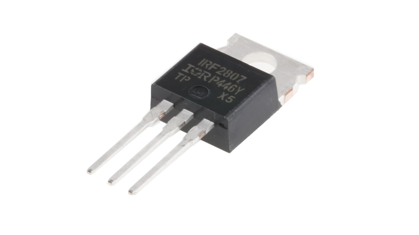 Infineon HEXFET IRF2807PBF N-Kanal, THT MOSFET 80 V / 82 A 230 W, 3-Pin TO-220AB