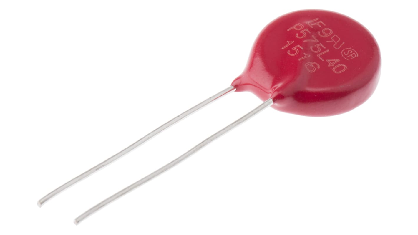 Littelfuse LA Metalloxid-Varistor, 220pF, 1000V, 575V, 120J, Metall / 50A, 4500A max., mm, Ø 17mm, 8.3mm, L. 40mm