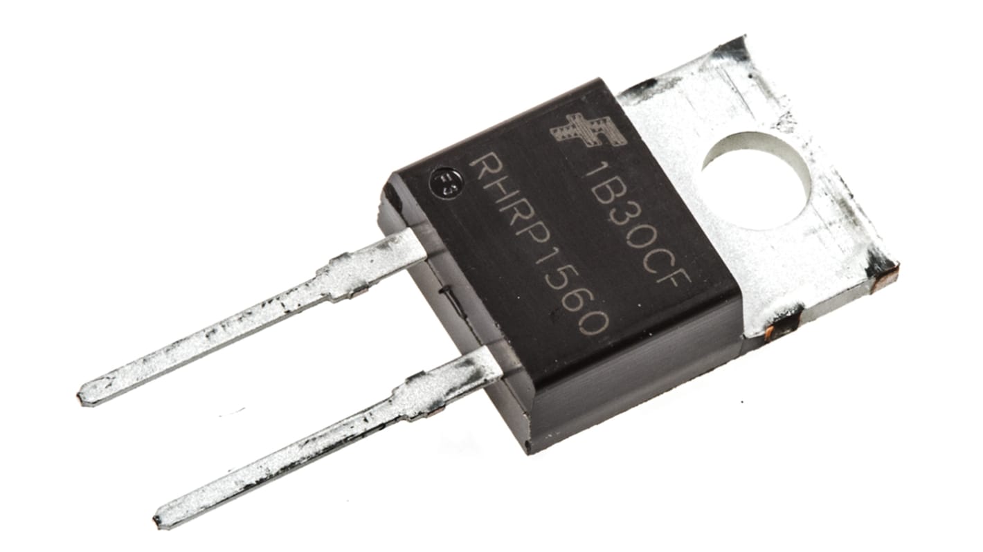 onsemi THT Diode , 600V / 15A, 2-Pin TO-220AC