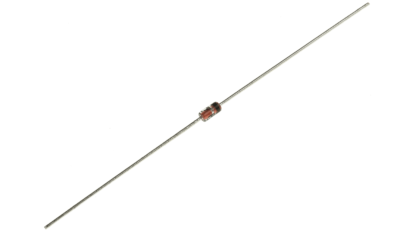 Diode Zener Nexperia, 2.7V, Traversant, dissip. ≤ 500 mW DO-35