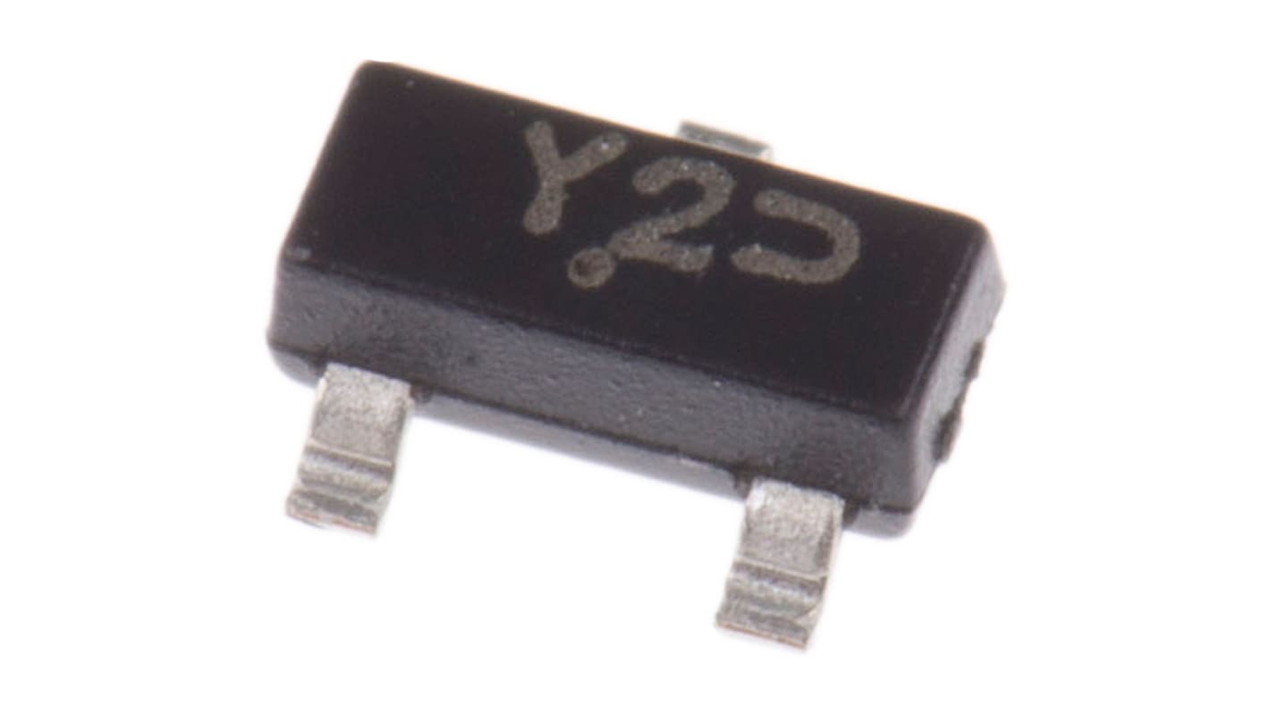 Diode Zener onsemi, 12V, dissip. ≤ 300 mW SOT-23