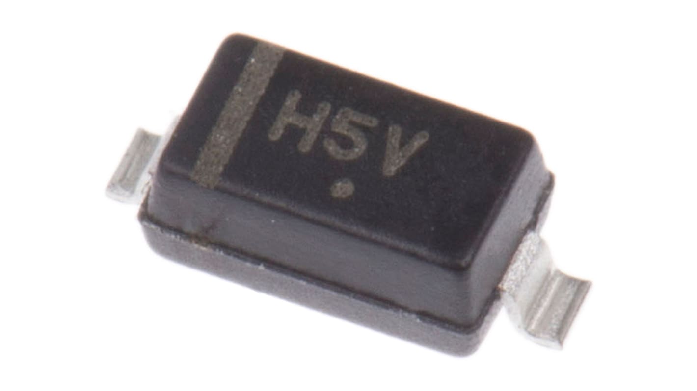 onsemi 2.69 x 1.6 x 1.12mm Egyszeres MMSZ5245BT1G +150 °C 500 mW 100nA 16Ω -55 °C Felületre szerelhető 15V 1 SOD-123 2