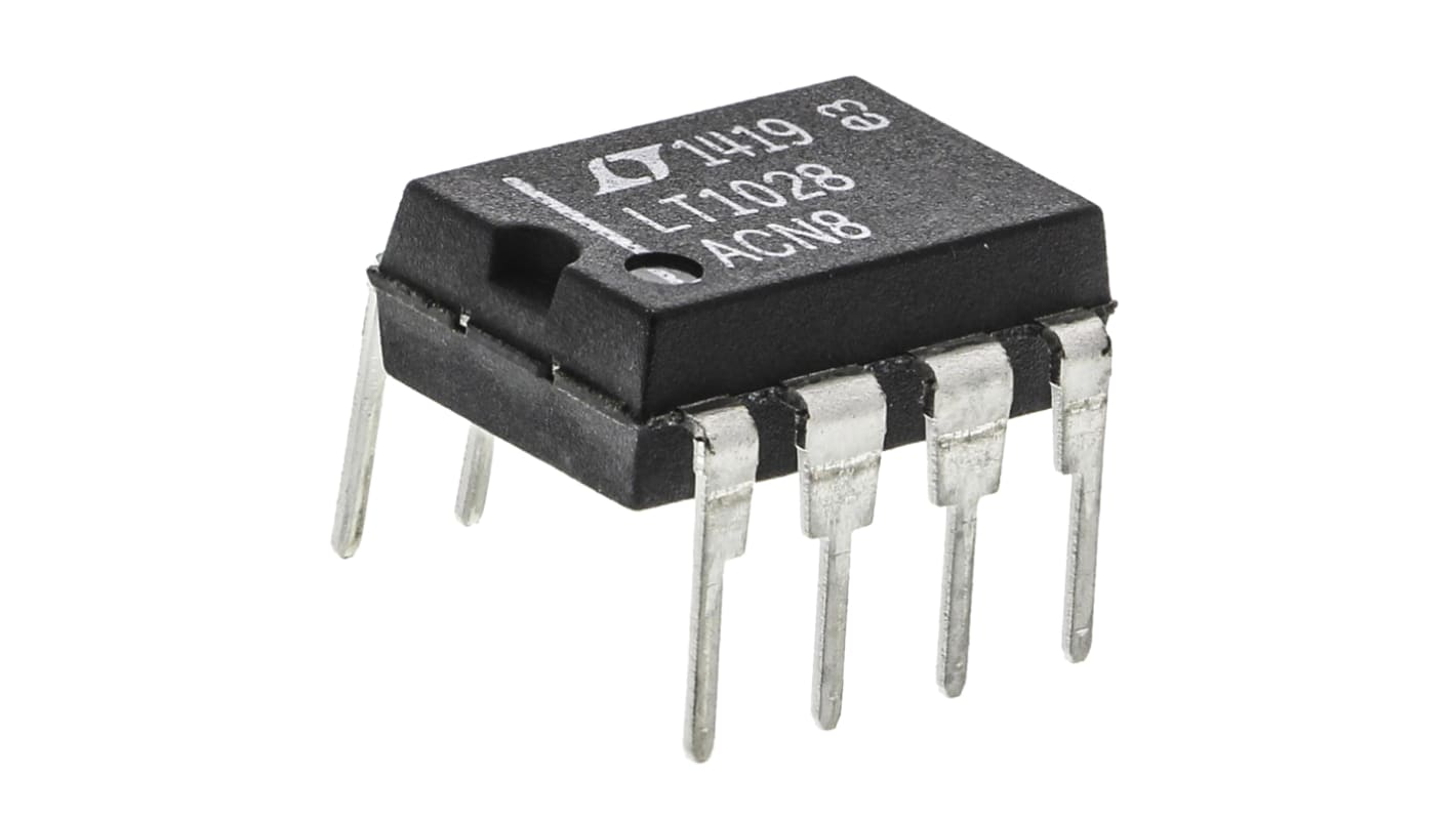 Linear Technology Operationsverstärker THT PDIP, biplor typ. ±12 V, ±15 V, ±18 V, ±5 V, ±9 V, 8-Pin