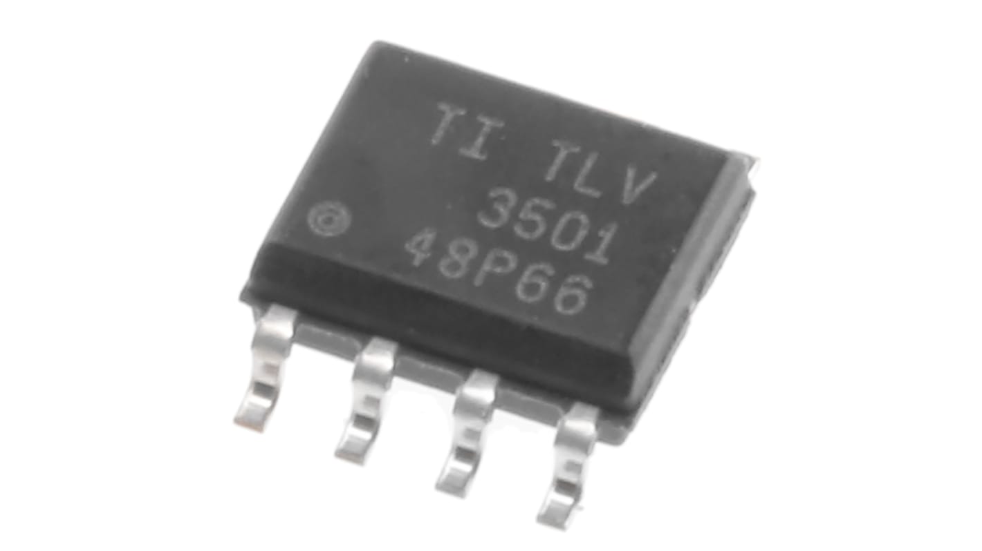 Comparatore Texas Instruments, , SMD alimentazione singola, SOIC, 8 Pin