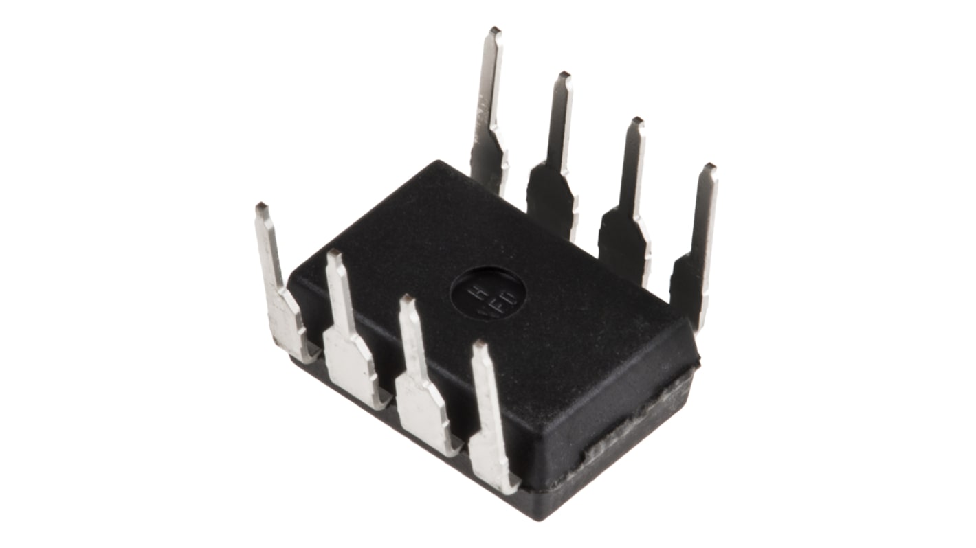 Broadcom 6N136 THT Optokoppler DC-In / Transistor-Out, 8-Pin PDIP, Isolation 3,75 kV eff